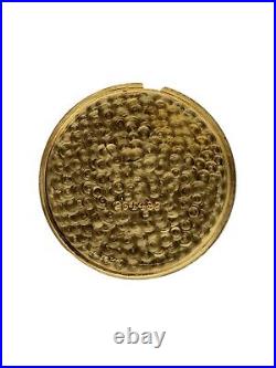 Vacheron & Constantin 18k Yellow Gold Coin Pocket Watch c. 1945 with Box (22755)