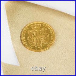 Victoria 1876 Gold Half Sovereign Coin