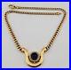 Vintage_18k_Solid_Yellow_Gold_Lapis_Diamond_Ancient_Coin_Necklace_01_xnr